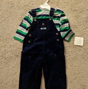 Little Me Baby Boy Overalls